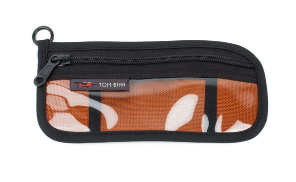 Knitting Tool Pouch Size 2 in Burnt Orange 1050 Ballistic.